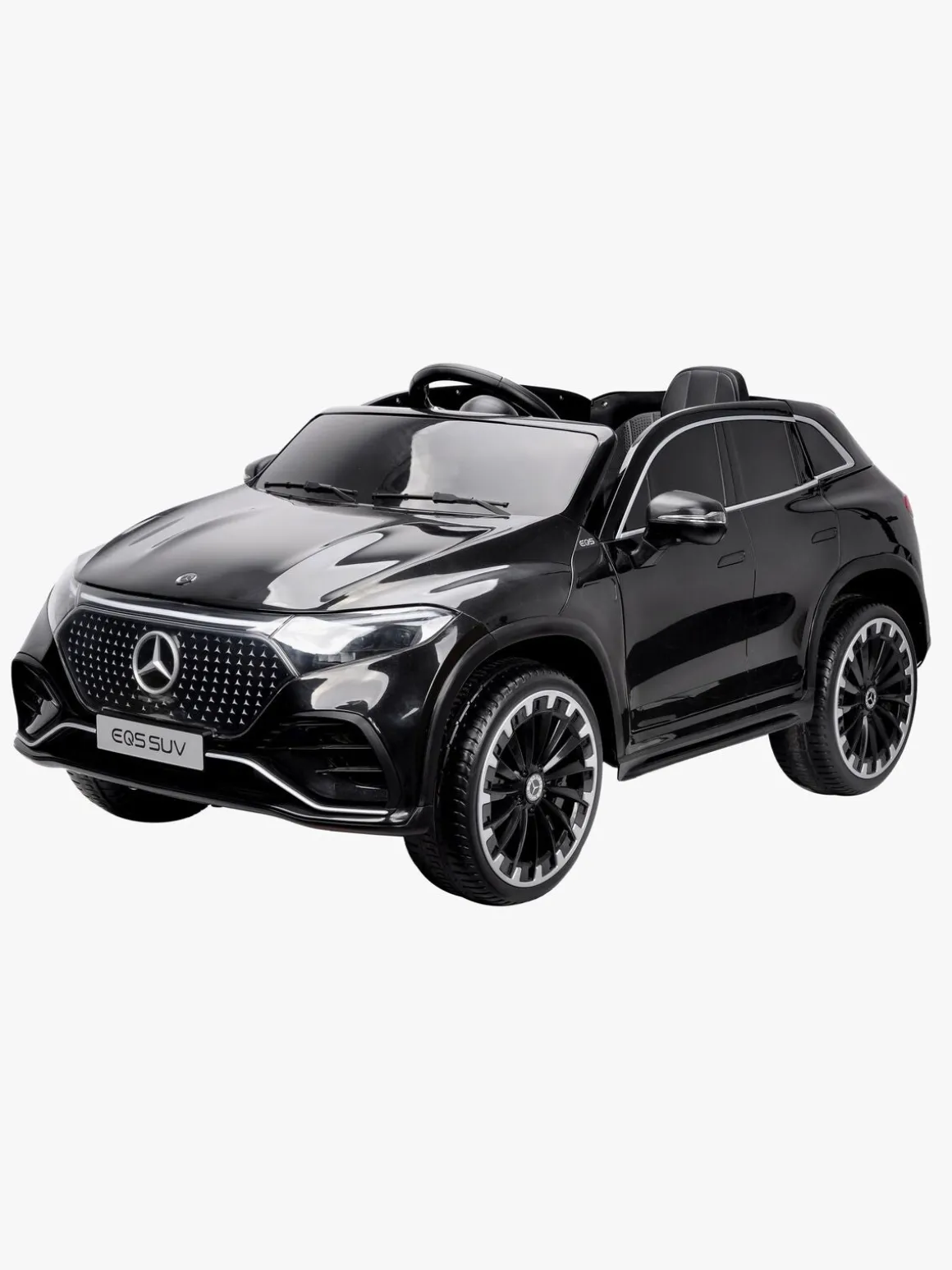 Mercedes-Benz EQS SUV Elbil, Sort