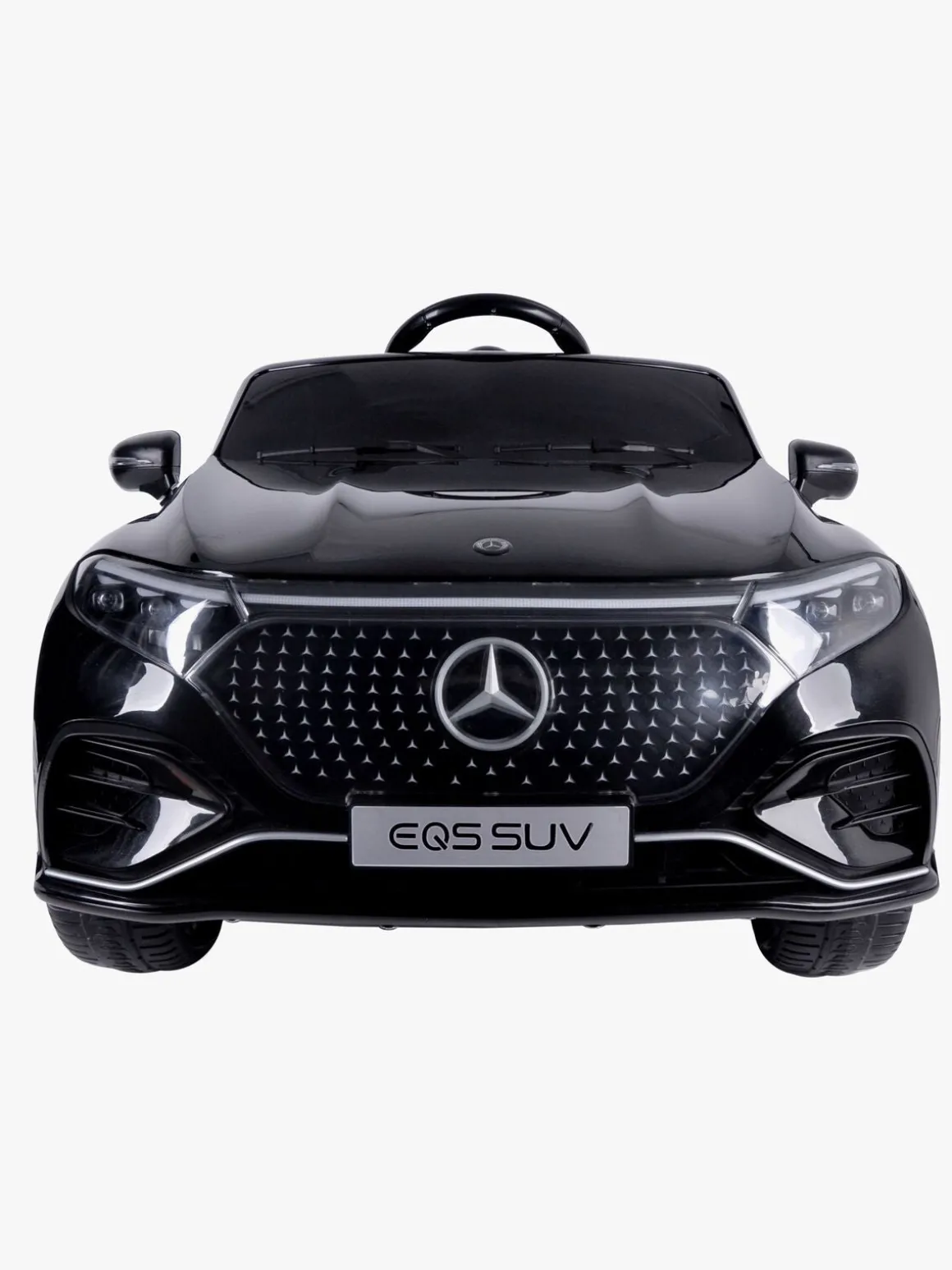 Mercedes-Benz EQS SUV Elbil, Sort
