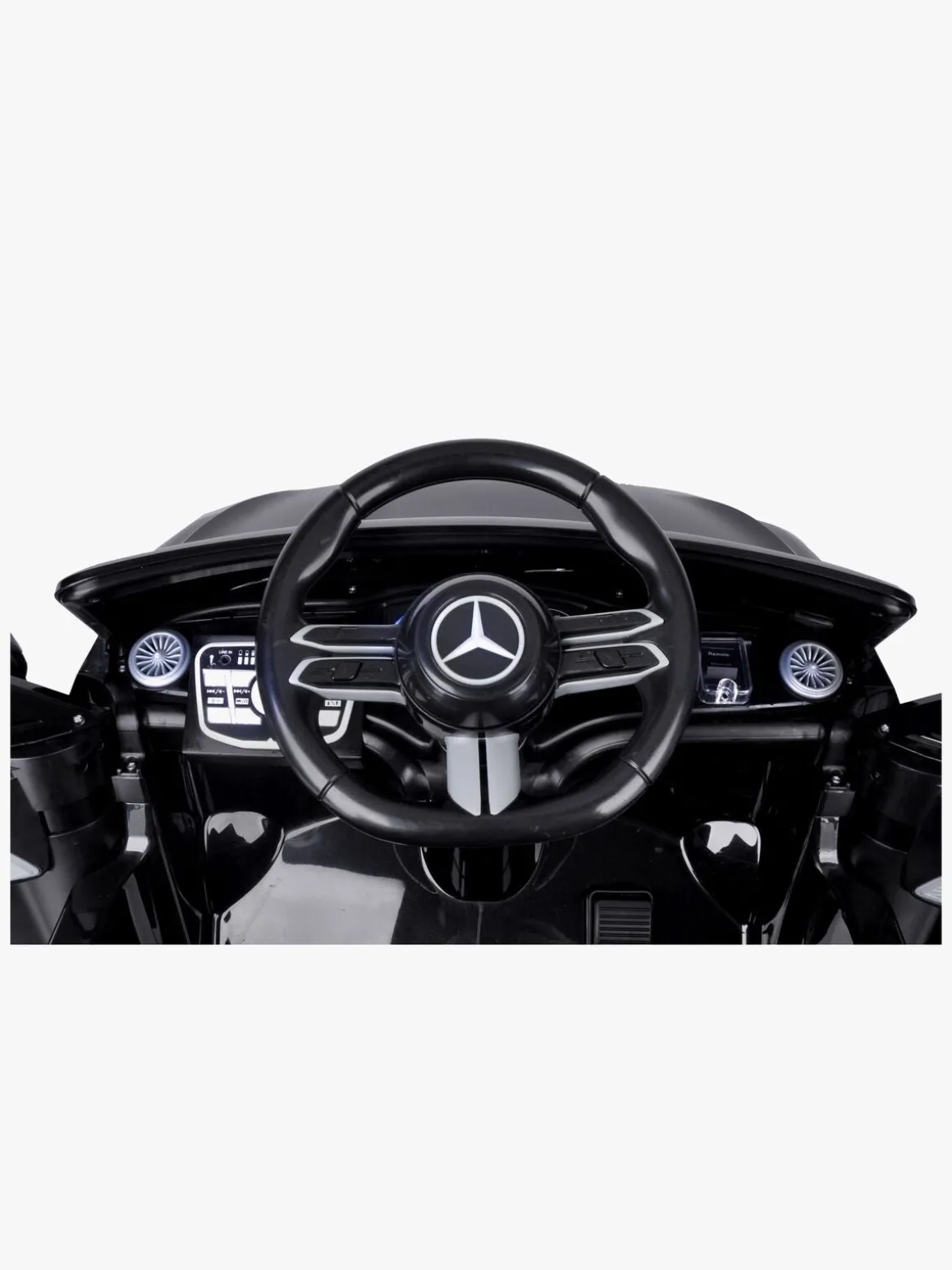 Mercedes-Benz EQS SUV Elbil, Sort