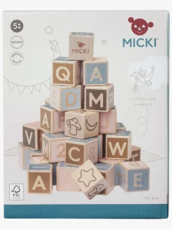 Micki Bogstavsklodser 36 Stk.