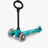 Micro Løbehjul Trehjulet Mini 3-i-1 Deluxe, Turkis