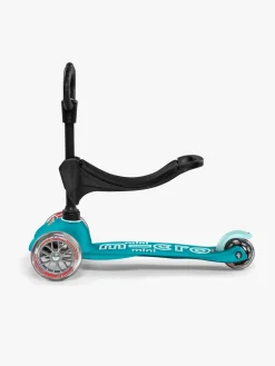 Micro Løbehjul Trehjulet Mini 3-i-1 Deluxe, Turkis