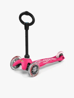 Micro Løbehjul Trehjulet Mini 3-i-1 Deluxe, Lyserød