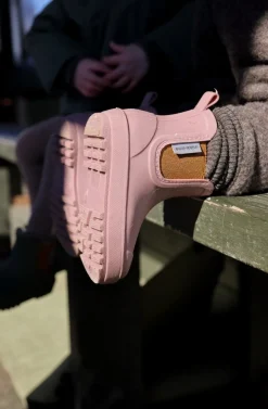 Mikk-Line  Forede Gummistøvler Uldblanding, Twilight Mauve