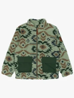 Mikk-Line Teddy-jakke, Balsam Green