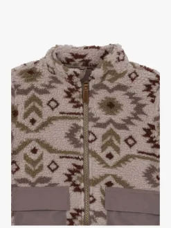 Mikk-Line Teddy-jakke, Cloud Gray