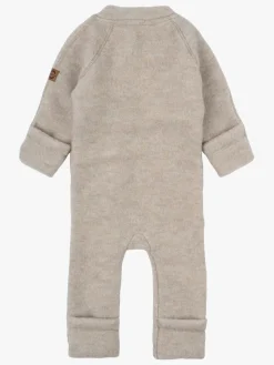 Mikk-Line Ulddragt Merino, Melange Offwhite