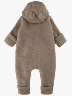 Mikk-Line Ulddragt Merinould med Ører, Melange Denver