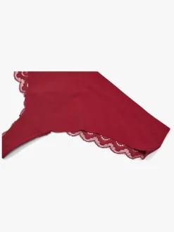 Milki String 2-Pak, Wine Red