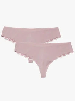 Milki Trusser 2-pak, Dusty Pink