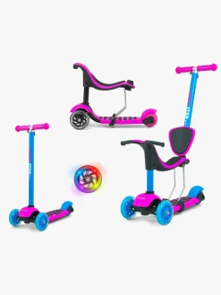 Milly Mally Little Star 3-i-1 Løbehjul, Lyserød/blå