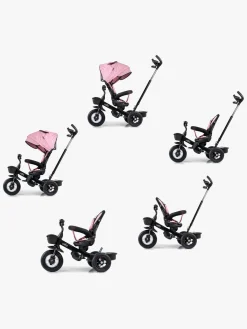 Milly Mally Movi 5-i-1 Trehjulet Cykel, Sort/Lyserød