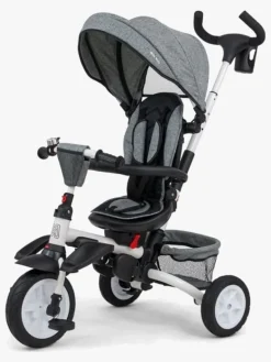 Milly Mally Trehjulet Cykel Stanley Gummi, Grå