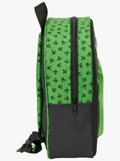 Minecraft 3D Mini Rygsæk 6L, Blå/Grøn