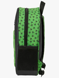 Minecraft 3D Rygsæk 8.5L, Blå/Grøn