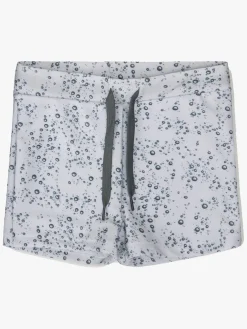 MINI A TURE Badeshorts, Blå/Mønstret