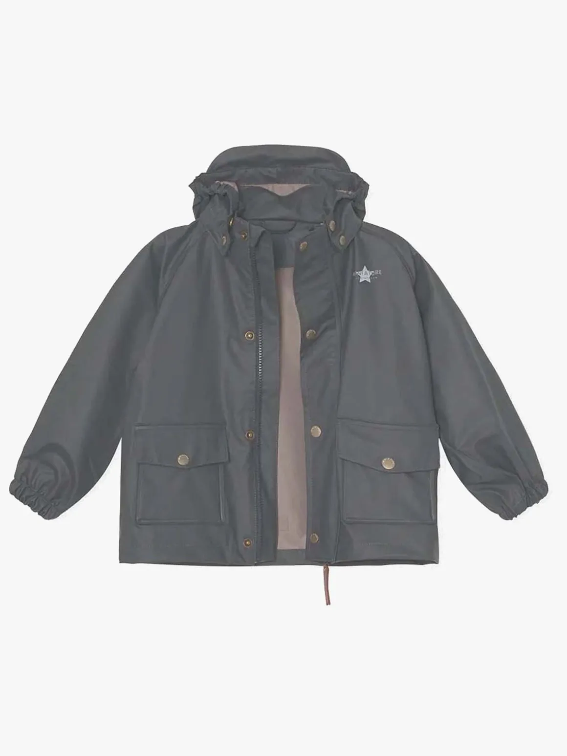 MINI A TURE Julien Regnjakke, Forged Iron Blue