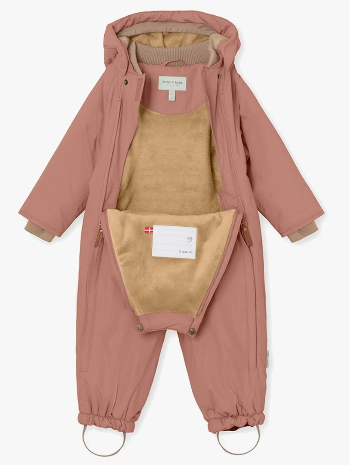 MINI A TURE Wisti Flyverdragt, Wood Rose