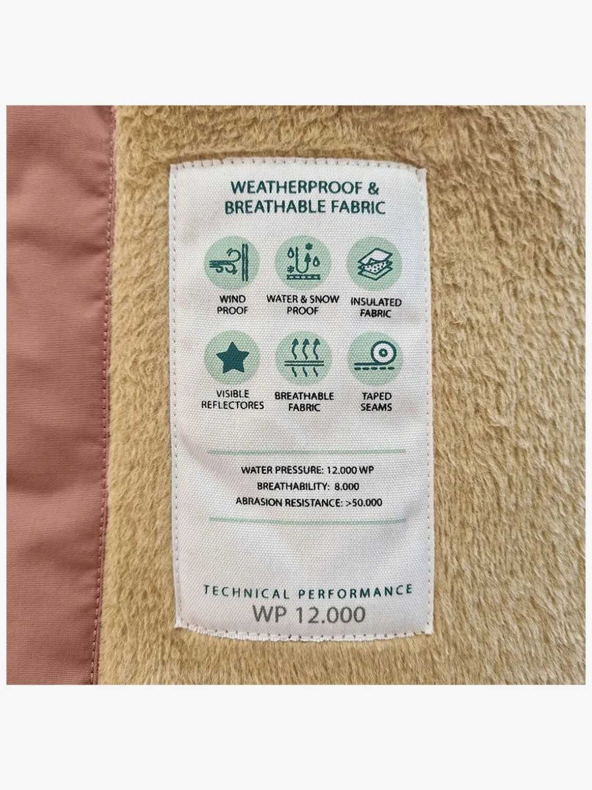 MINI A TURE Wisti Flyverdragt, Wood Rose