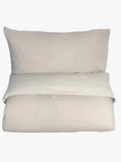 Mini Dreams Little Wave Sengesæt 100x130, Sandfarvet