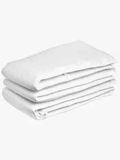 MiniDreams Sengerand Glat 30x360, Hvid