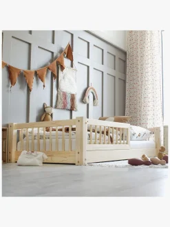 Minitude CONNOR Junior-/Montessori-seng 90x190, Natur