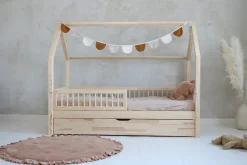 Minitude FINN Juniorseng 70x140, Natur