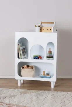 Minitude Form Bogreol, Hvid