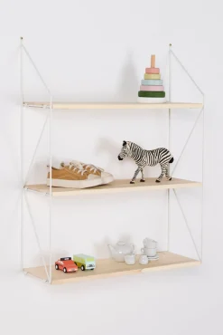 Minitude Hylde Brooklyn 3-Plan, Natur/Hvid