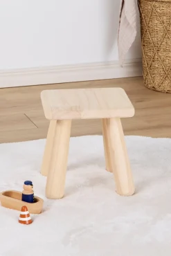 Minitude Minitude Nordic Skrivebord med Firkantet Skammel, Natur