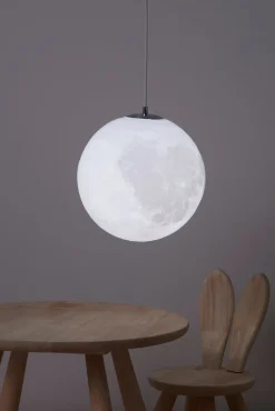 Minitude MOON Loftslampe 30 cm, Hvid