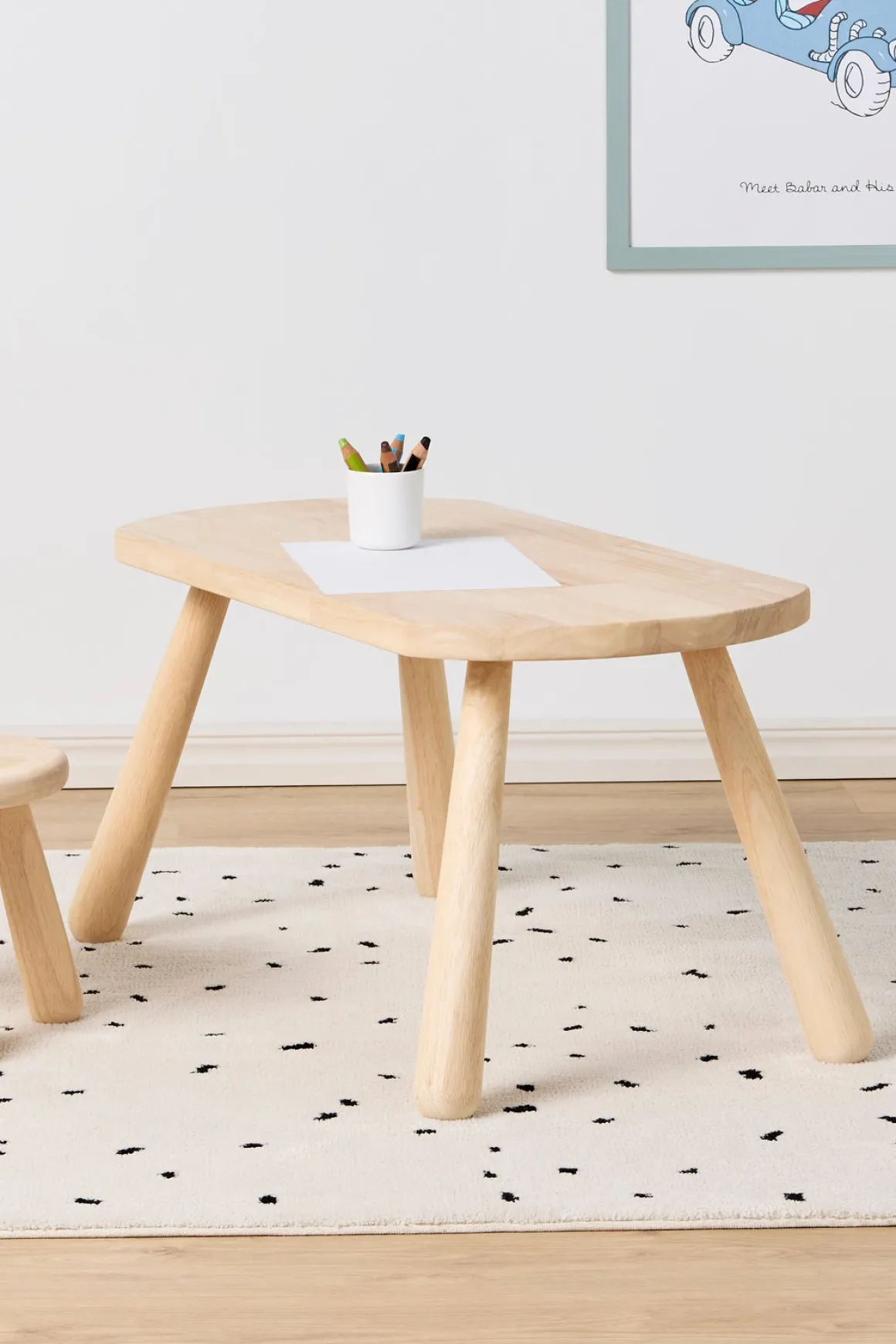 Minitude Nordic HUGO Skrivebord, Natur