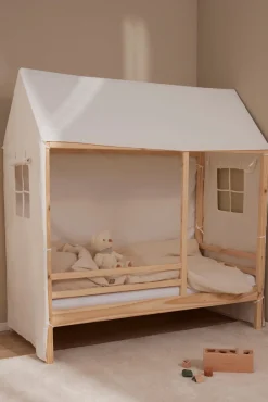 Minitude Nordic Jax Husseng 70x140 + Sengehimmel, Natur