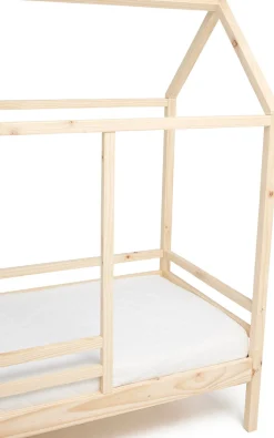 Minitude Nordic Jax Juniorseng med BabyMatex Madras Carpathia 70x140, Natur