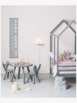 Minitude Nordic JAX Juniorseng 70x140 inkl. Sengeskuff, Grå