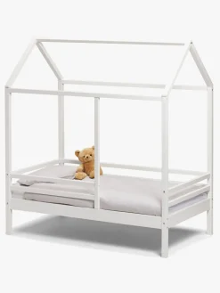 Minitude Nordic Jax Juniorseng med BabyMatex Madras Carpathia 70x140, Hvid