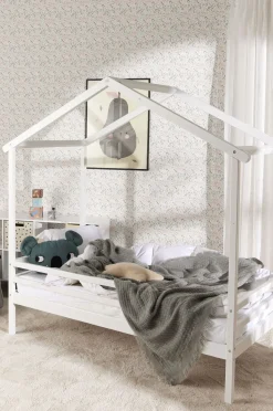 Minitude Nordic JAXSON Juniorseng 70x140, Hvid