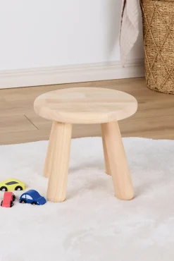 Minitude Nordic Rundt Bord & Runde Skamler, Natur