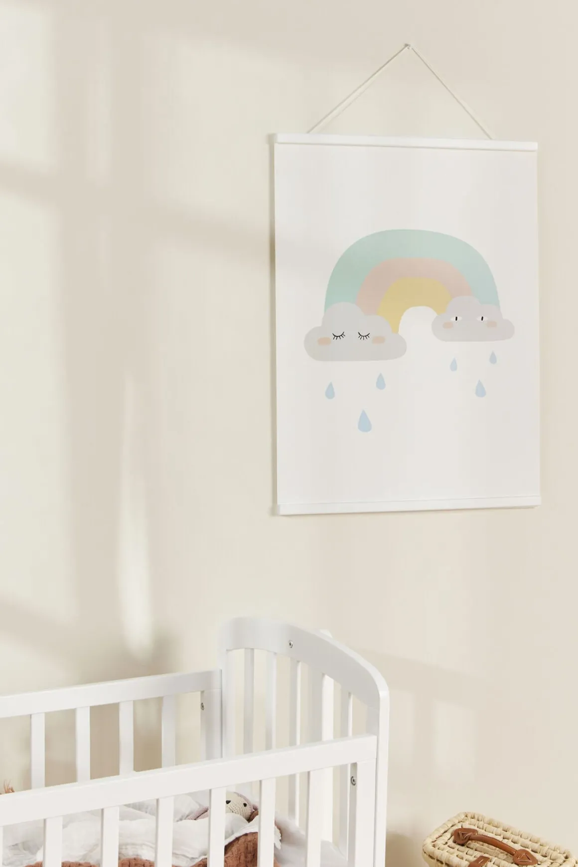 Minitude Plakatlister Stor, Hvid