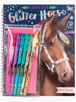 Miss Melody Malebog med Glittertusser