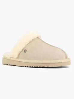 Mjúka Yrsa  Varmforede Slip-in-hjemmesko, Sand