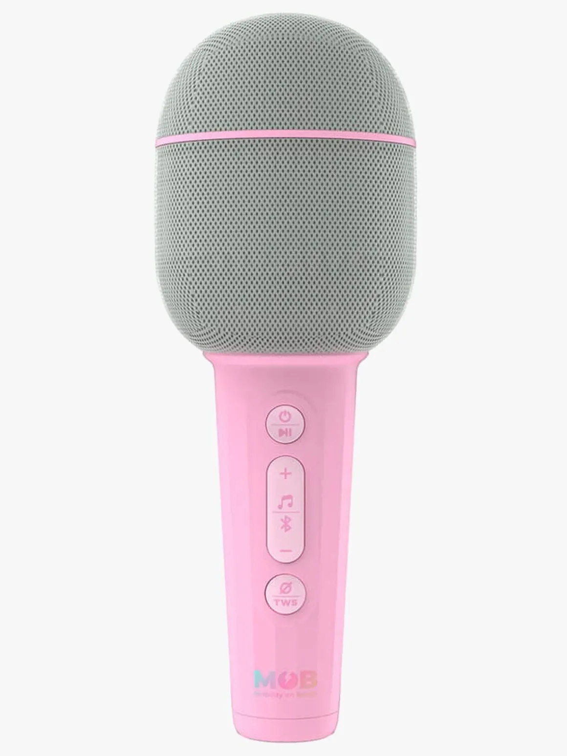 MOB Karaokemikrofon med Højttaler, Groovy Pink
