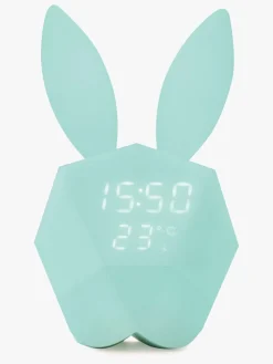 MOB Vækkeur med Natlampe Kanin, Lyseblå