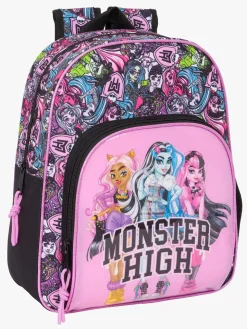 Monster High Rygsæk 9,5L & Dobbelt Penalhus, Drama