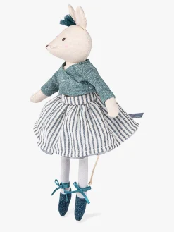 Moulin Roty  Blød Dukke Mus Charlotte 30 cm