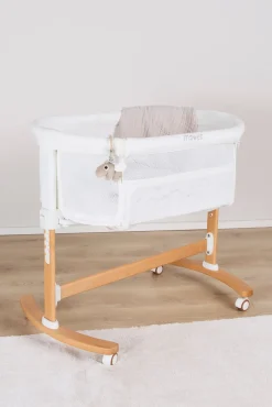 Moweo BLAKE Bedside Crib, Hvid