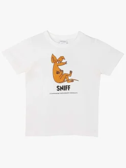 Mumitroldene Karakter Sniff T-shirt, Hvid