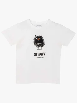 Mumitroldene Karakter Stinky T-shirt, Hvid