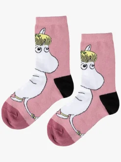 Mumitroldene Rosefrøkenen Strømper, Pink