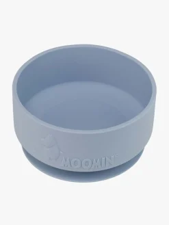 Mumitroldene Spisesæt Silikone, Sky Blue